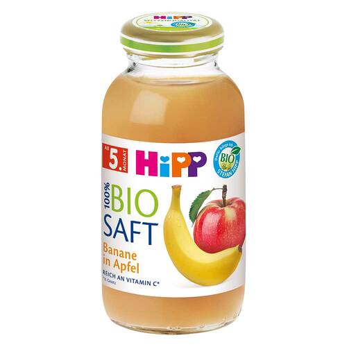 Hipp Bio Saft 100% Banane Apfel - 1