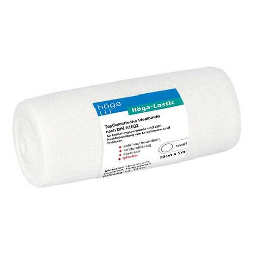 H&ouml;ga Lastic Idealbinde 10cmx5m mit Cellophan - 1