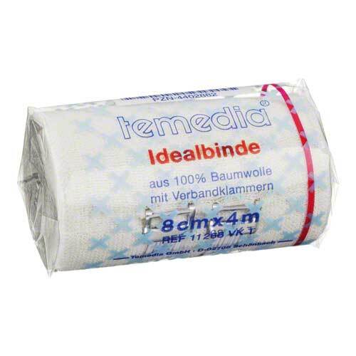 Idealbinde 8cm mit Klammer - 1