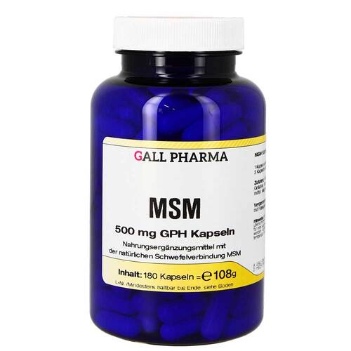 MSM 500 mg GPH Kapseln - 1