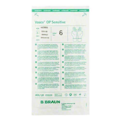 Vasco Op Handschuhe puderfrei Gr&ouml;&szlig;e 6 steril - 1