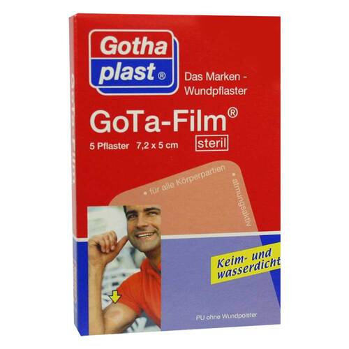 Gota Film steril 7,2x5cm Pfl - 1