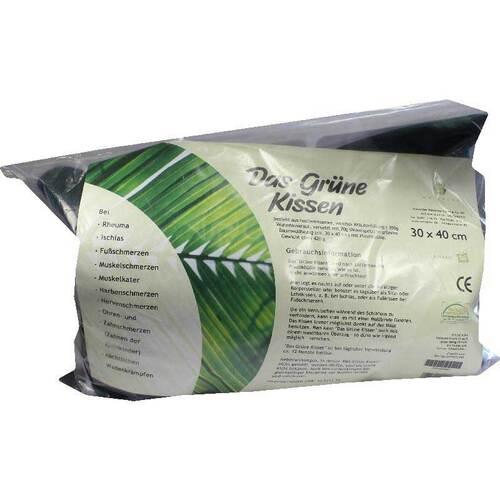 Gr&uuml;nes Kissen 30x40 cm - 1