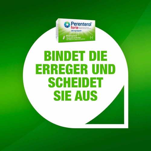 Perenterol® forte 250 mg bei akutem Durchfall &amp; zur Vorbeugung - 3