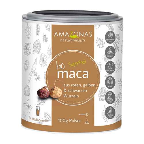 Maca 100% Pur Bio Pulver - 1