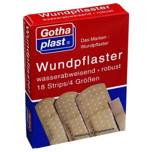 Gothaplast Wundpflaster wasserf.4 Gr&ouml;&szlig;en - 1