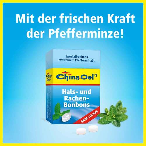 China &Ouml;l Hals- und Hustenbonbons ohne Zucker - 2