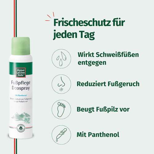 Allg&auml;uer Latschenkiefer Fu&szlig;pflege Deospray - 3