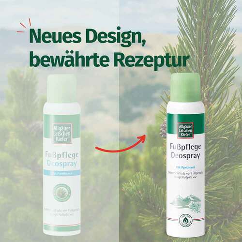 Allg&auml;uer Latschenkiefer Fu&szlig;pflege Deospray - 4