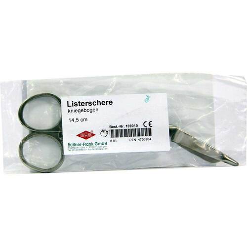 Listerschere 14,5 cm kniegeb - 1