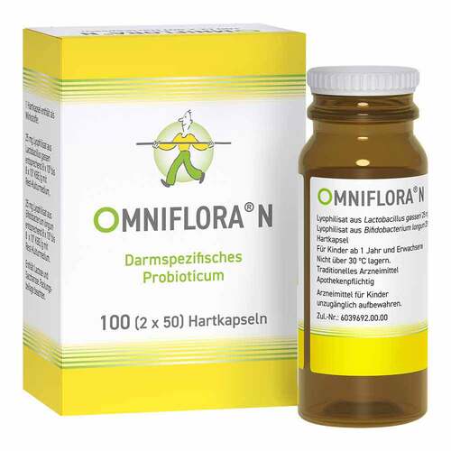 OMNIFLORA N Probiotika Kapseln f&uuml;r die Darmflora - 1