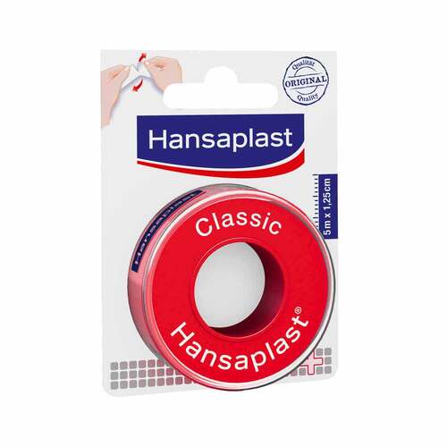 Hansaplast Fixierpflaster Classic 5mx1,25cm - 1