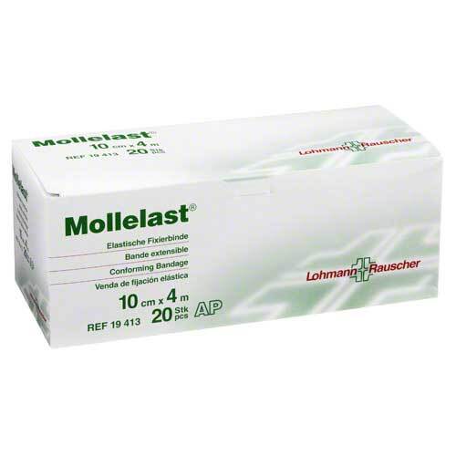 Mollelast 10cmx4m wei&szlig; - 1