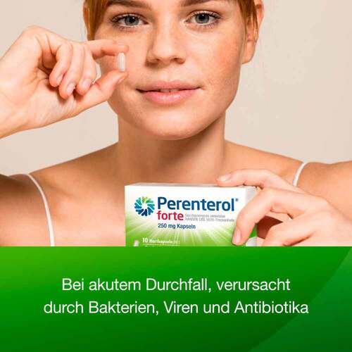 Perenterol® forte 250 mg bei akutem Durchfall &amp; zur Vorbeugung - 2