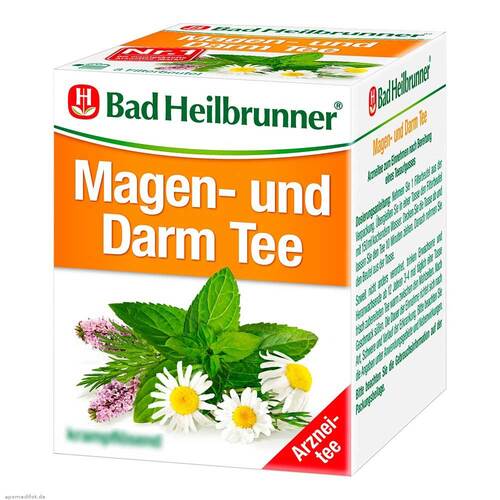 Bad Heilbrunner Tee Magen und Darm N Filterbeutel - 1