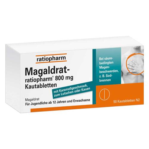 Magaldrat-ratiopharm® 800 mg Kautabletten - 1