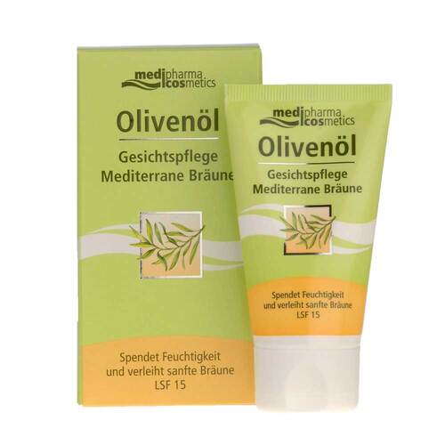 Oliven&ouml;l Gesichtspflege Creme mediterrane Br&auml;une - 1