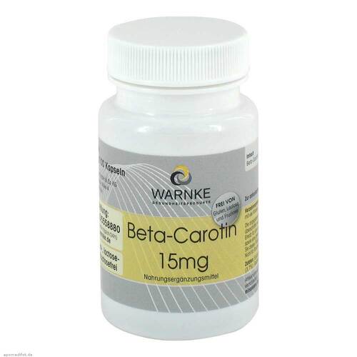 Beta Carotin Kapseln 15 mg - 1