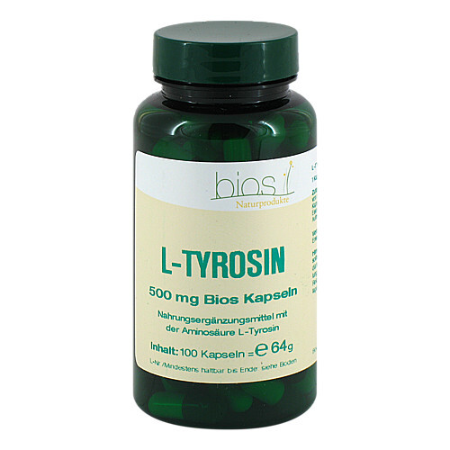 L-Tyrosin 500 mg Bios Kapseln - 1