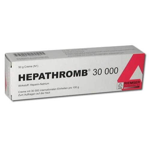 Hepathromb Creme 30.000 I.E. - 1