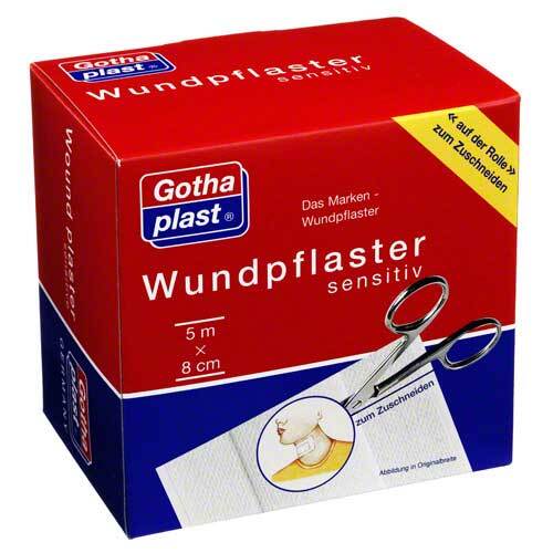 Gothaplast Wundpflaster sensitiv 8 cm x 5 m - 1