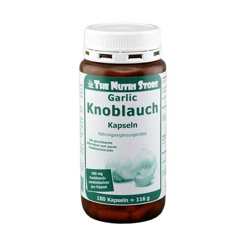 Knoblauch 500 mg geruchsarm Kapseln - 1