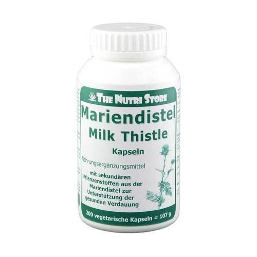 Mariendistel Milk Thistle 200 mg vegetarische Kapseln - 1