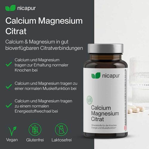 Nicapur Calcium Magnesium Citrat Kapseln - 4