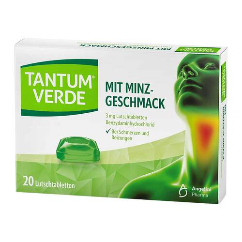 Tantum Verde mit Minzgeschmack 3 mg Lutschtabletten - 1