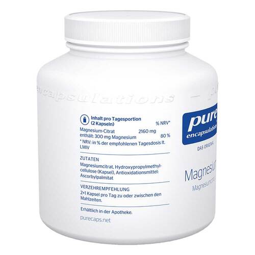 Pure Encapsulations Magnesium Magnesiumcitrat Kapseln - 3