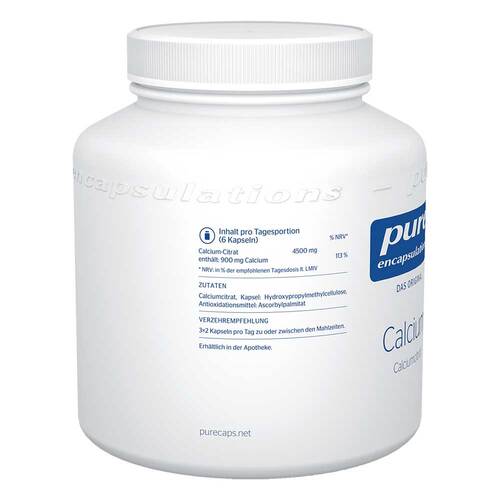 Pure Encapsulations Calcium Calciumcitrat Kapseln - 3