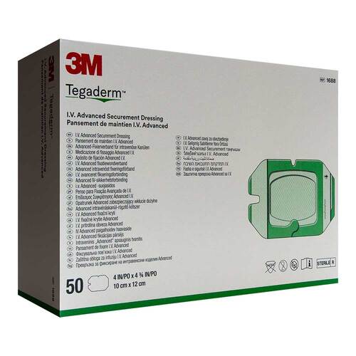 Tegaderm 3M i.v. Advanced Pflaster 10x12cm 1688 - 1