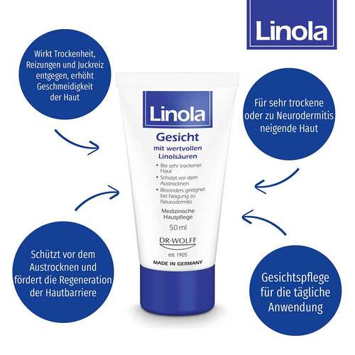 Linola Gesicht Creme - 2