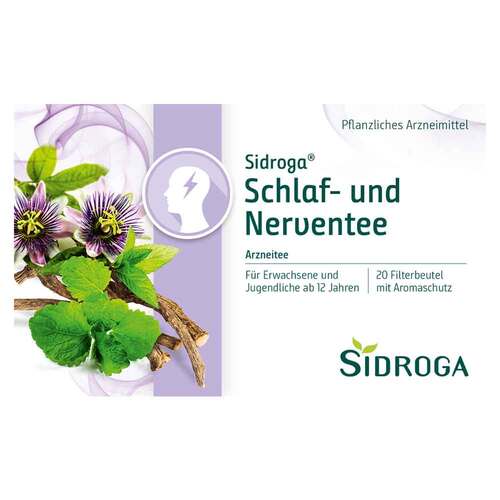 Sidroga Schlaf- und Nerventee Filterbeutel - 4