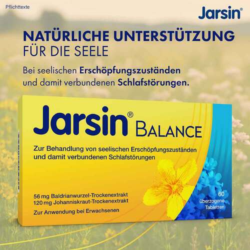 Jarsin Balance 56 mg / 120 mg &uuml;berzogene Tabletten  - 7
