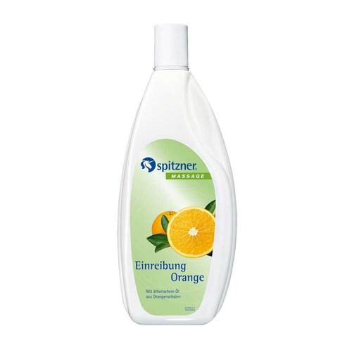 Spitzner Massage Einreibung Orange - 1