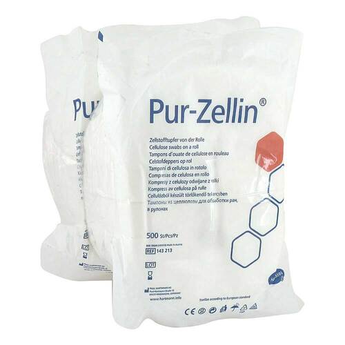 Pur Zellin 4x5cm Rolle zu 500 St. - 1