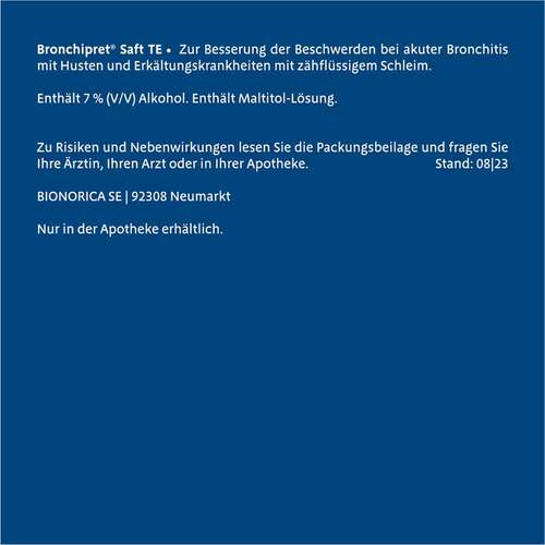 Bronchipret Saft TE - 3