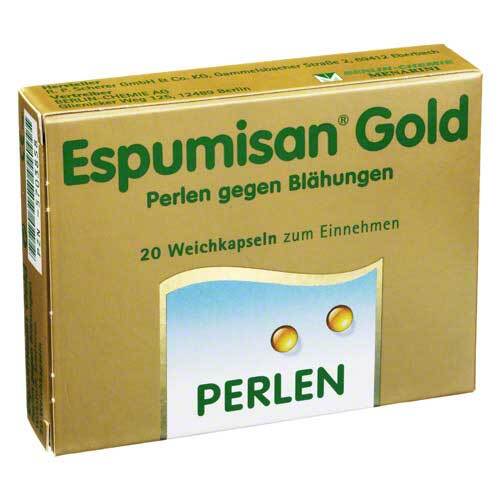 Espumisan Gold Perlen gegen Bl&auml;hungen - 1