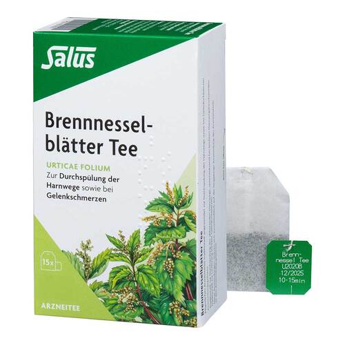 Brennnesselbl&auml;tter Tee Bio Urticae folium Salus - 1