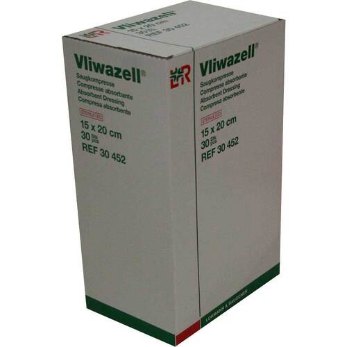 Vliwazell Kompressen 15x20cm steril - 1