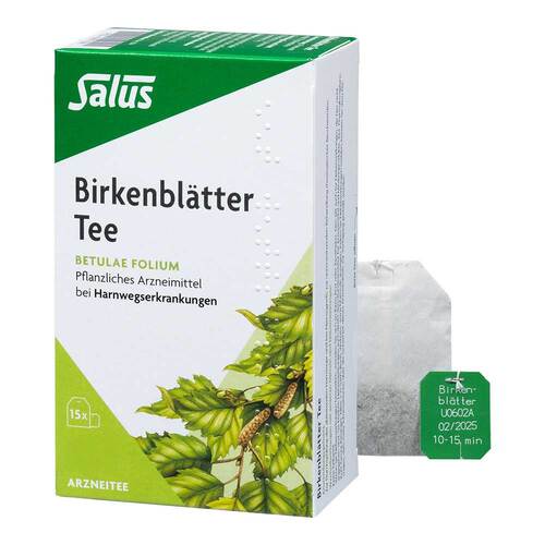 Birkenbl&auml;tter Arzneitee Betulae folium bio Salus - 1