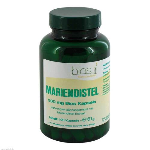 Mariendistel 500 mg Bios Kapseln - 1