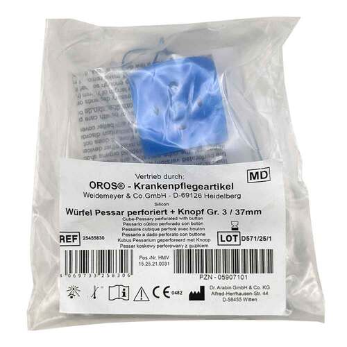 W&uuml;rfelpessar perforiert 37 mm Gr&ouml;&szlig;e 3 - 1