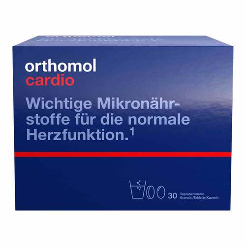 Orthomol Cardio Granulat / Kapseln 30 Kombipackung - 1