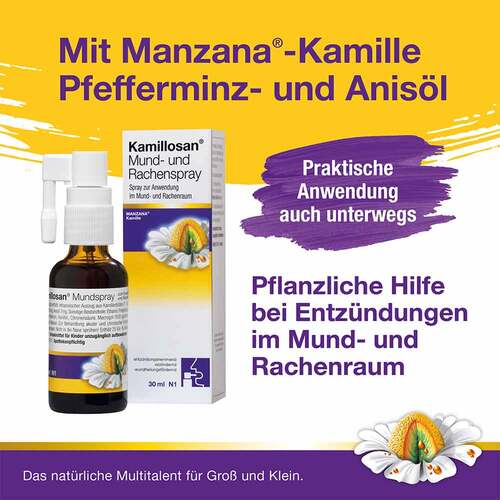 Kamillosan® Mund- und Rachenspray - 2