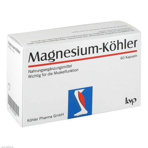 Magnesium K&ouml;hler Kapseln - 1