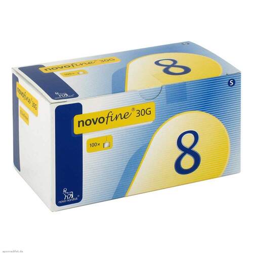 Novofine 8 Kan&uuml;len 0,30x8 mm - 1