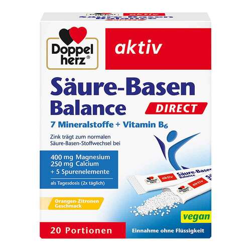 Doppelherz S&auml;ure-Basen Balance direct Pellets - 1