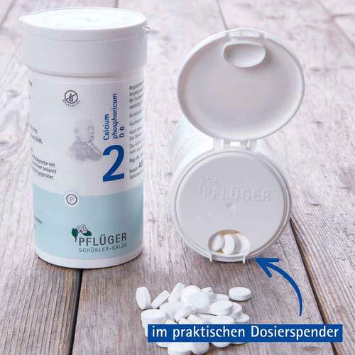 Biochemie Pfl&uuml;ger 2 Calcium phosphoricum D 6 Tabletten - 4